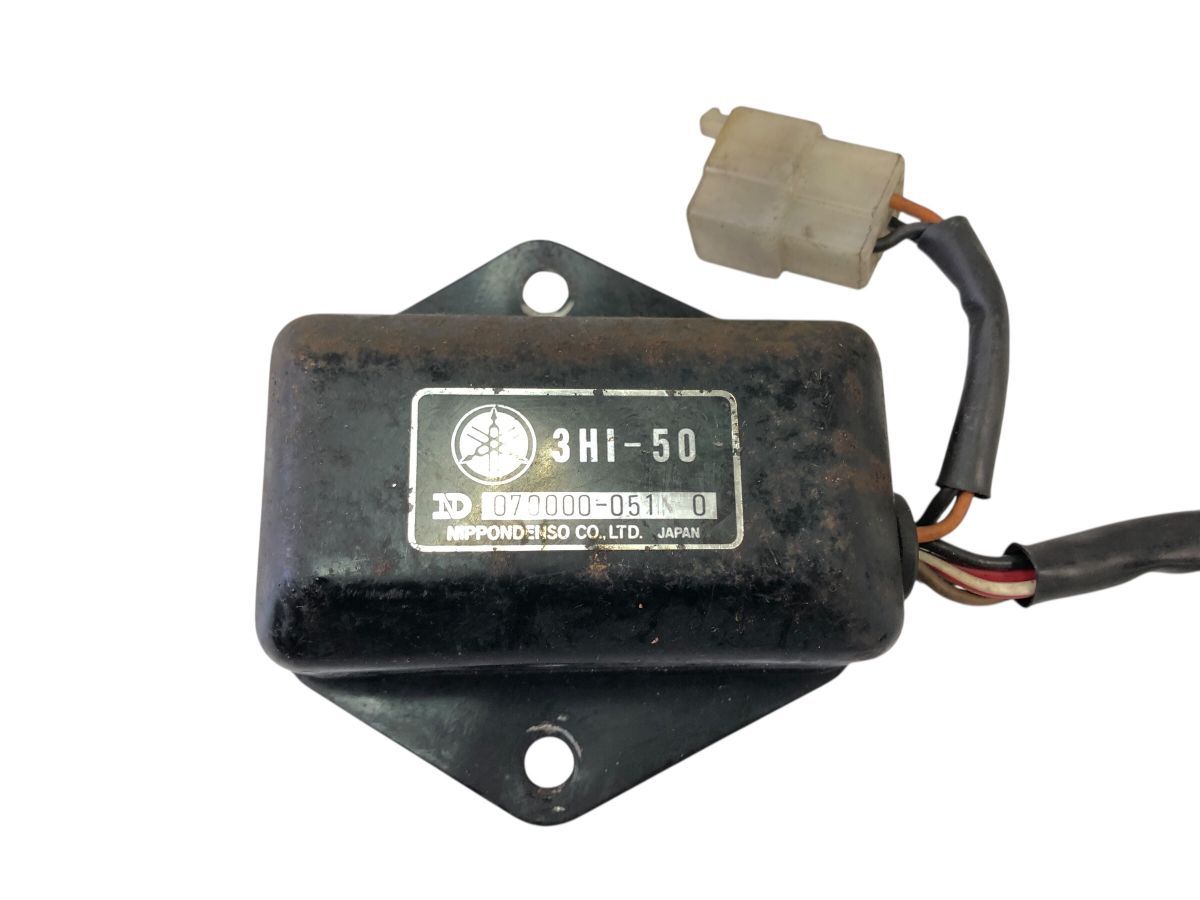 YAMAHA SR400 1JR CDI イグナイター 3H1-50 作動OK レストア ストックにも 2743-M5706