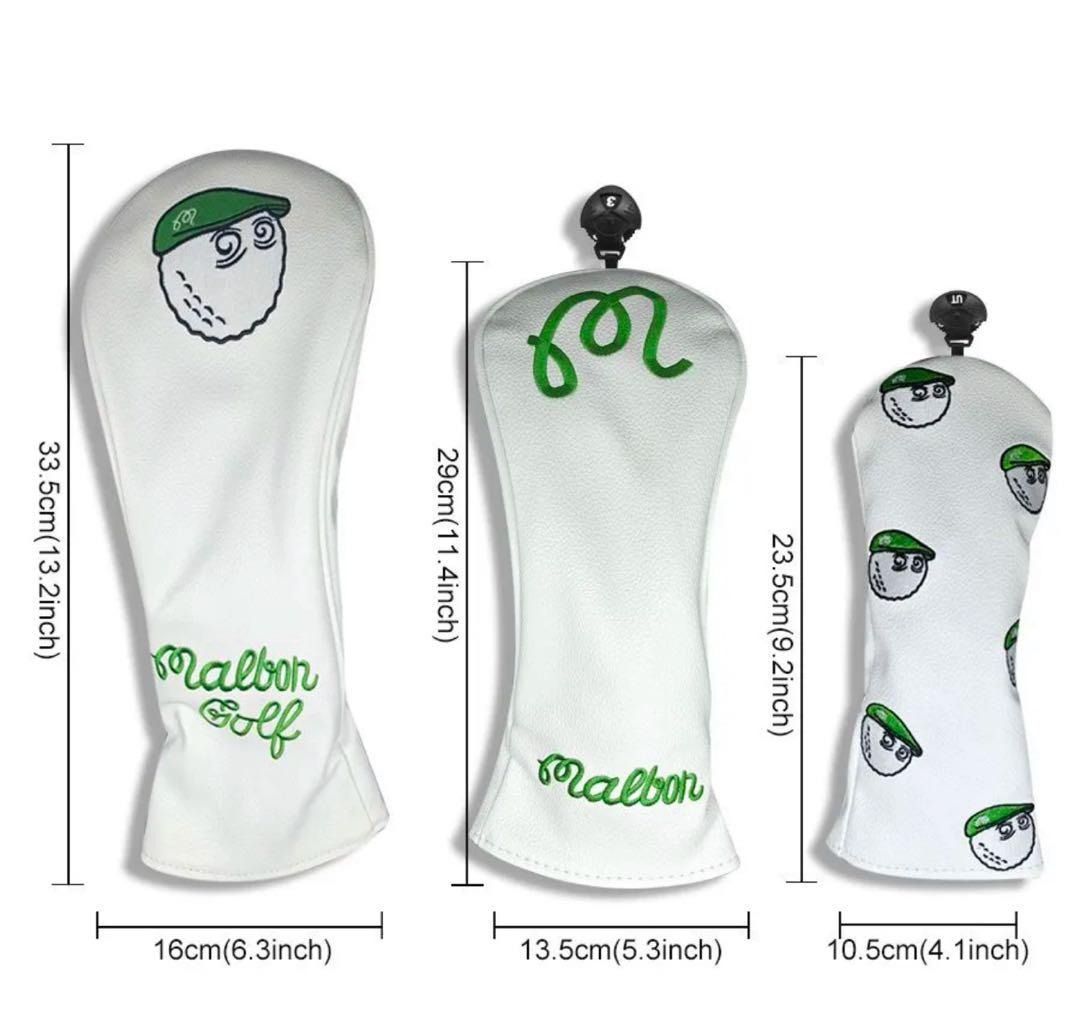 ゴルフヘッドカバー 4点セット
