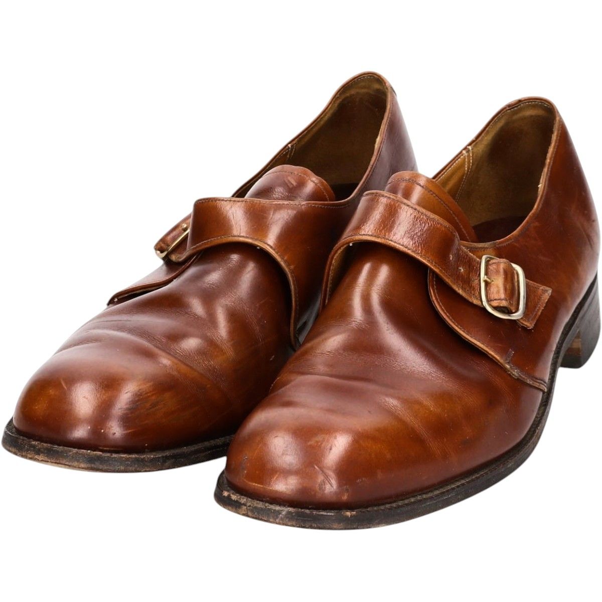 古着 ホワイトホール WHITEHALL モンクストラップシューズ 英国製 11 メンズ29.5cm相当|saa015126