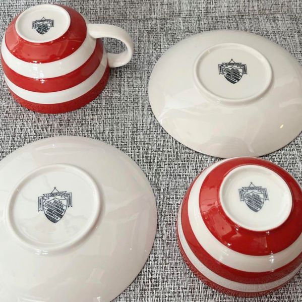 コーニッシュウェア カップ＆ソーサー