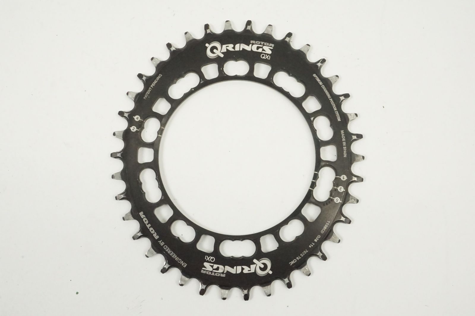 ROTOR ローター Q-RINGS QX1 PCD110 5アーム 38Tナローワイド チェーンリング | バイチャリ宇都宮店