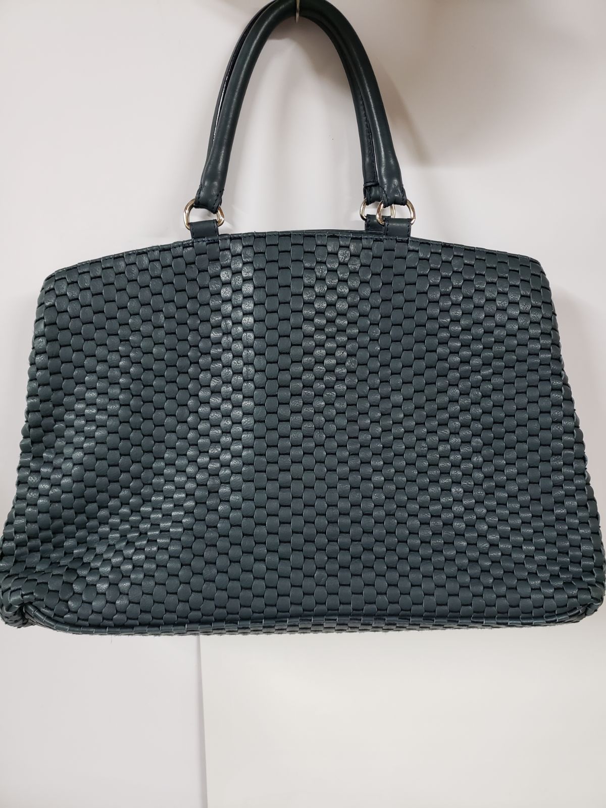 【美品】Bruno Parise Italia ブラックトートバッグ Bruno Parise Italia 編み込みト－トバッグ - メルカリ