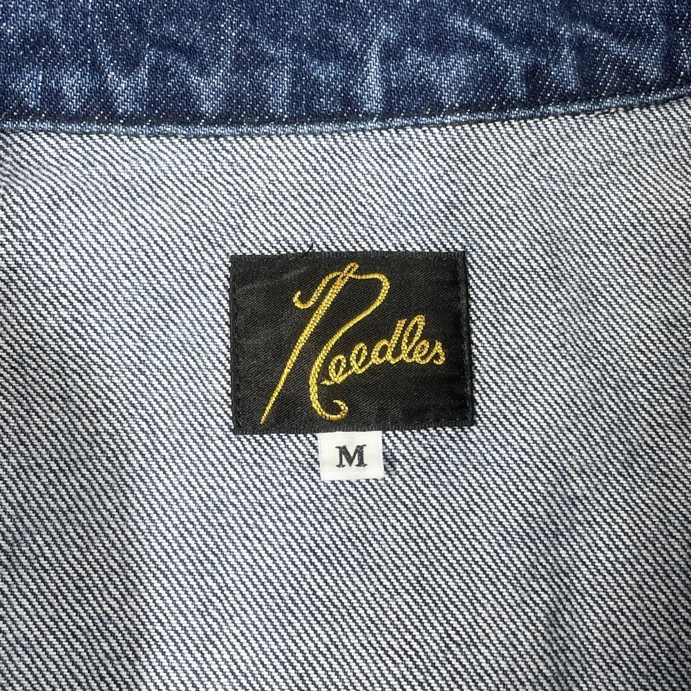 NEEDLES ニードルス 刺繍入り カバーオール デニムジャケット