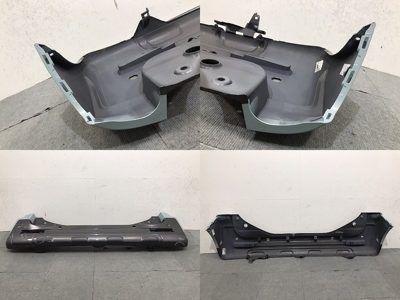 スペーシアギア MK53S リアバンパー71811-79R7 (70) スペーシア/ギア MK53S 純正 リアバンパー 71811-79R7 オフブルー