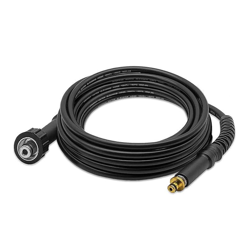 ZUASEケルヒャー高圧洗浄機用ホース(15m) M22(14mm)ケルヒャーk2高圧洗浄機旧モデルに適合します ケルヒャー ホース m22 高圧ホース 15m