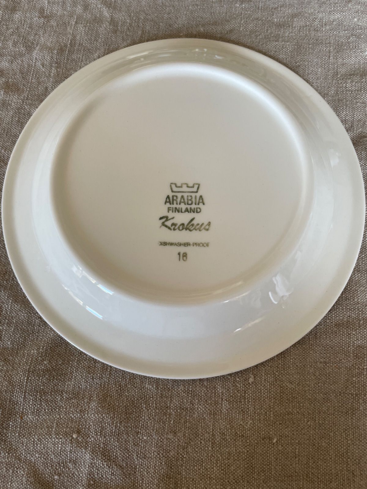 Arabia Krokus vintage plate b - メルカリ