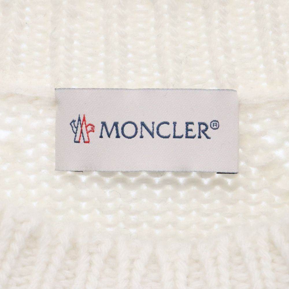 MONCLER (モンクレール) 23AW GIROCOLLO TRICOT CREW NECK ロゴパッチ