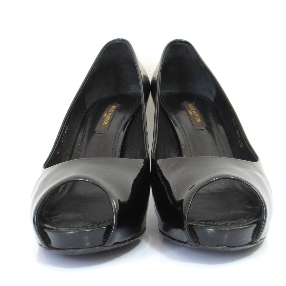 良品 LOUIS VUITTON ルイヴィトン バックキーモチーフ オープントゥ  