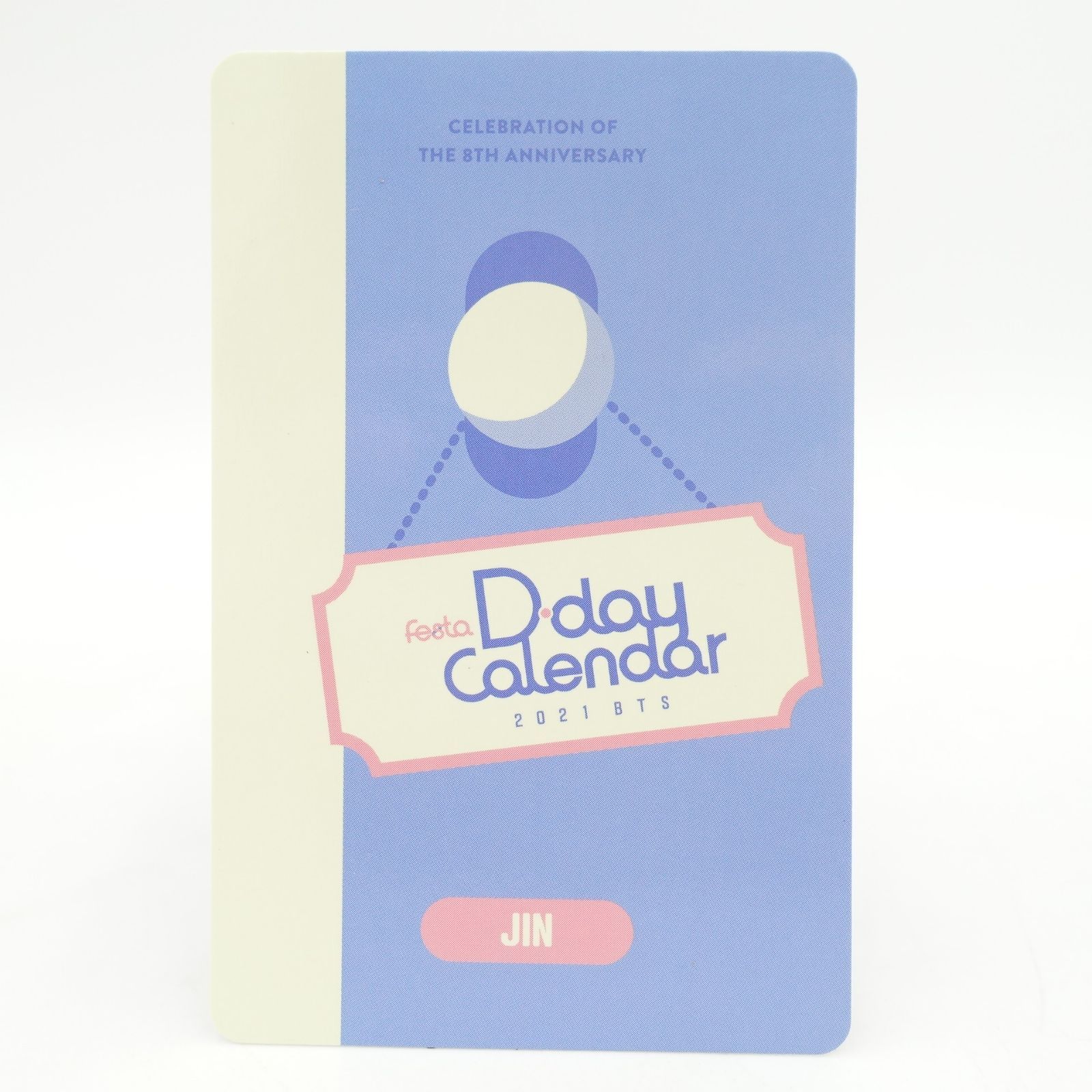 BTS ジン festa d-day calender2021 トレカ フォト 韓国FC ARMY