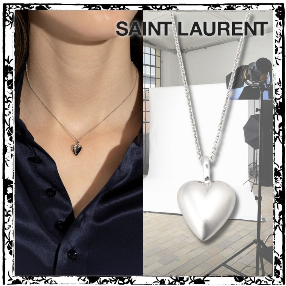 サンローラン SAINT LAURENT 696438 Y1500 8126 YSL ハートモチーフ