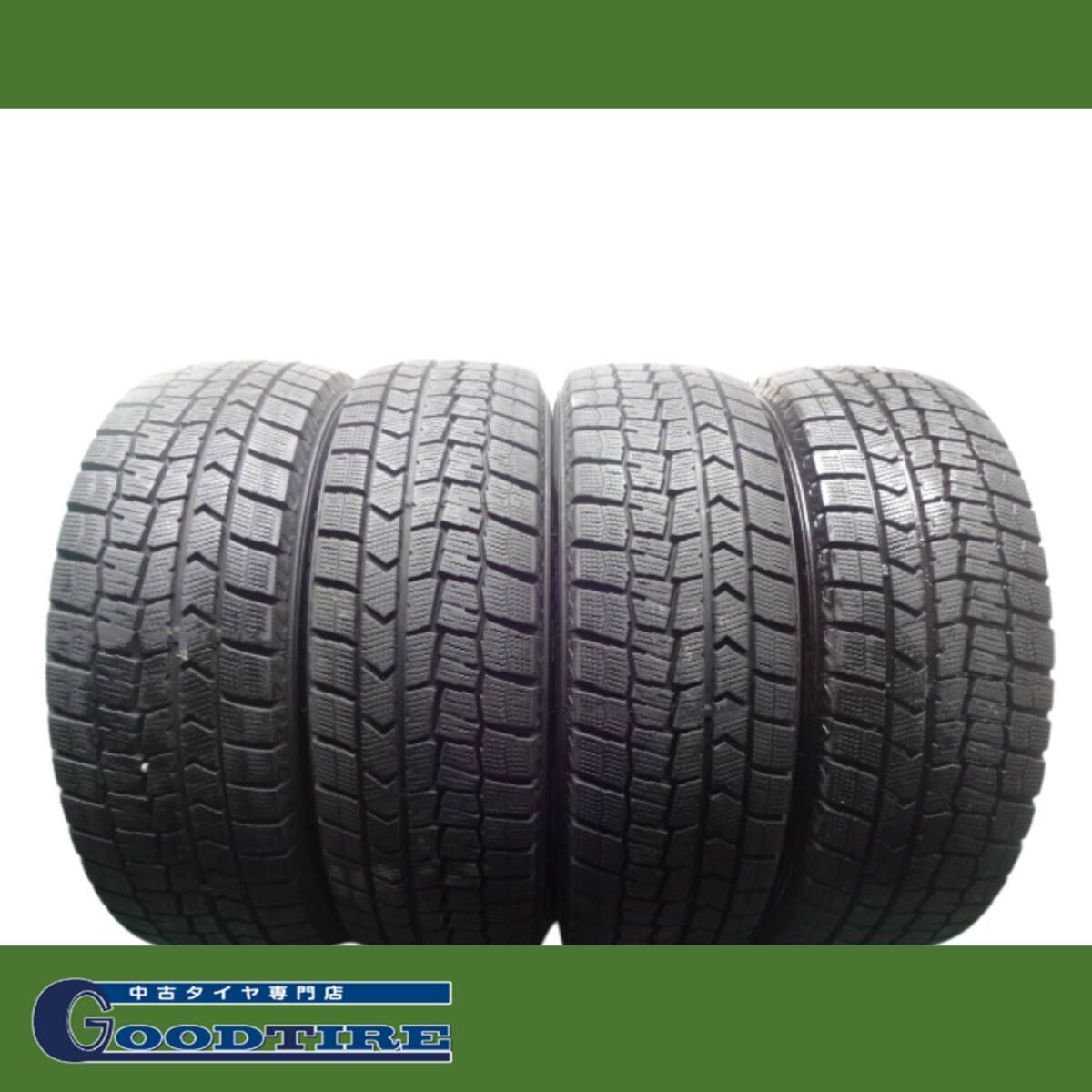 2025年製 185|60R15 2021年 冬用 4本 7.5分山 ダンロップ WINTER MAXX WM02 アクア フィット シエンタ 5780