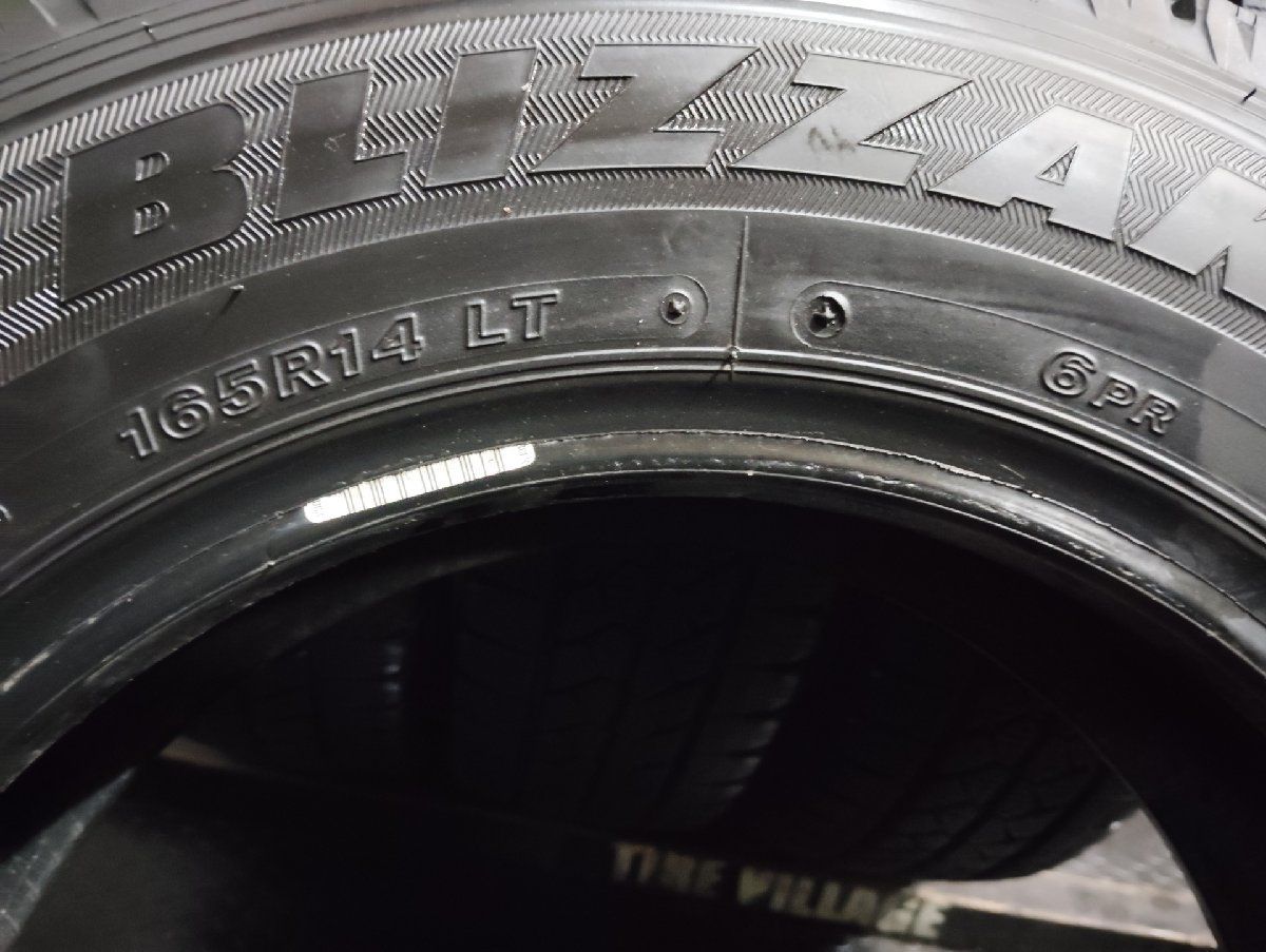 BS BLIZZAK VL1 165R14LT 6PR 14インチ スタッドレス 4本 2018～19年製
