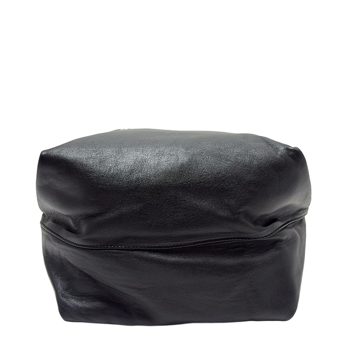 【極美品】サンローラン テディ ショルダーバッグ チェーン 巾着 レザー 黒 SAINT LAURENT PARIS(サンローランパリ) ショルダーバッグ