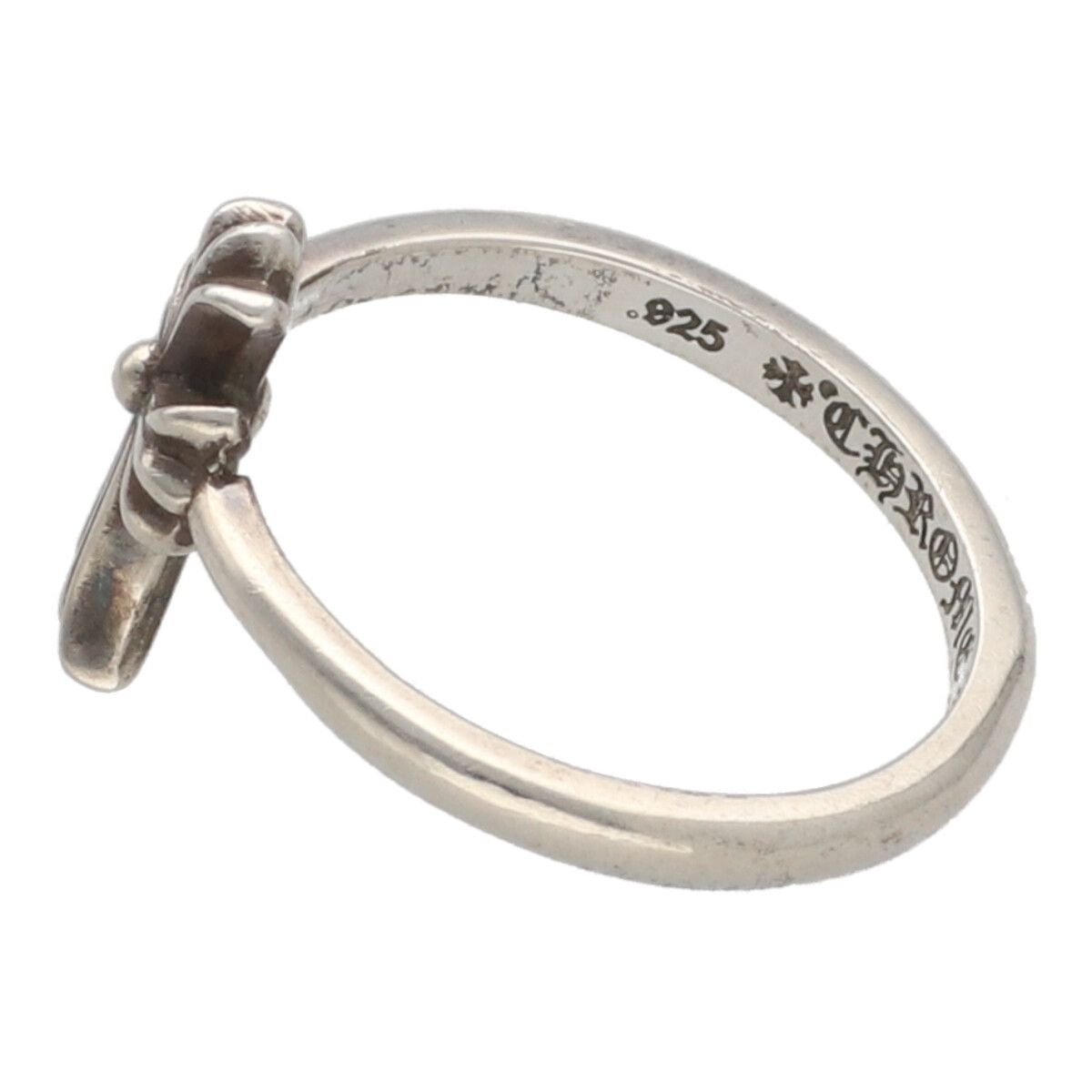 中古】 CHROME HEARTS クロムハーツ バブルガム CHクロス リング 9号 