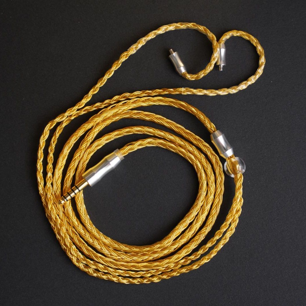 超希少!16芯 金メッキリケーブル mmcx/4.4mm バランス - メルカリ