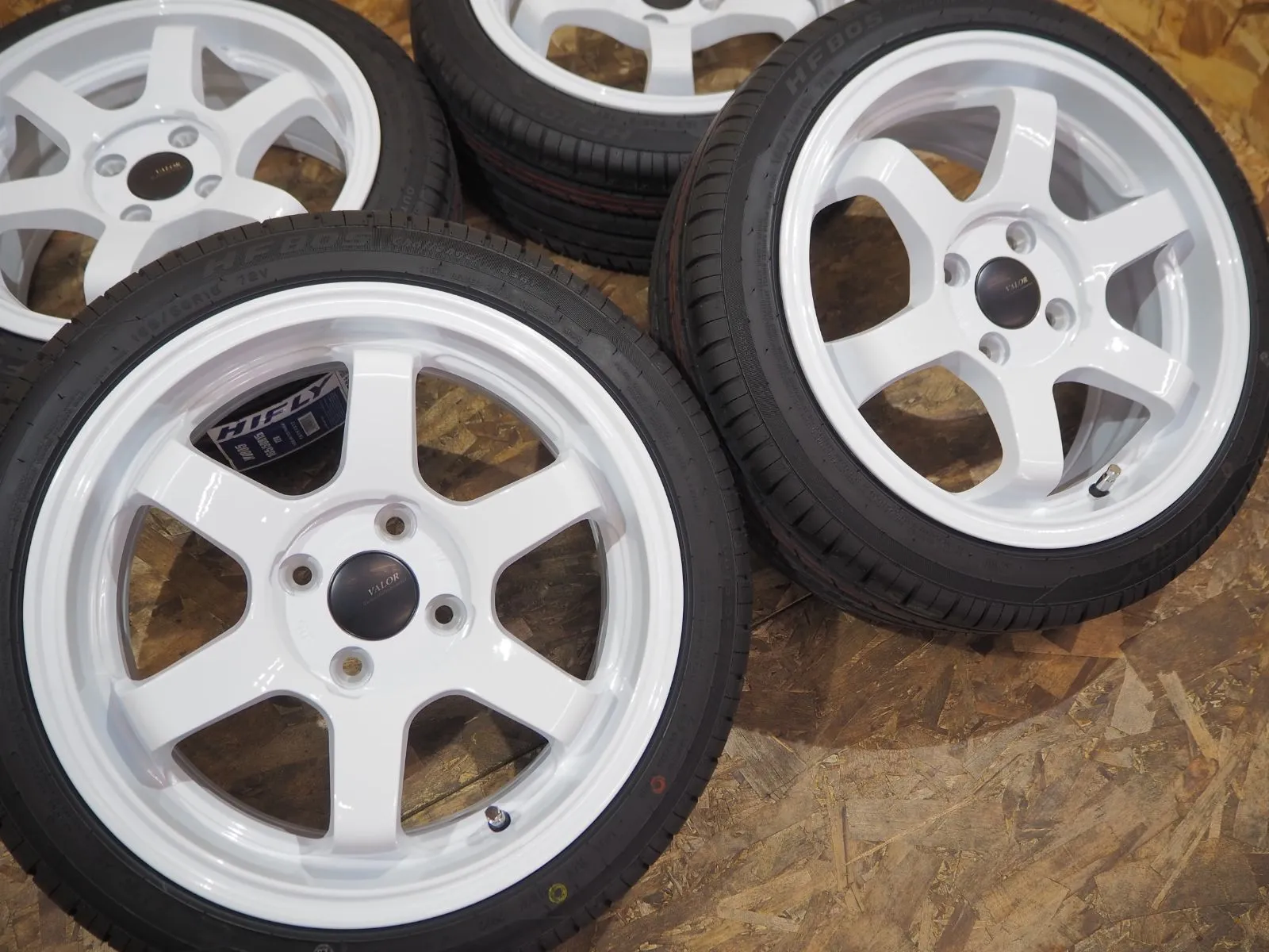 ☆逆ゾリ☆165/50R15 6.5J+38 4H100 新品 人気 軽量 深リム 引っ張り 