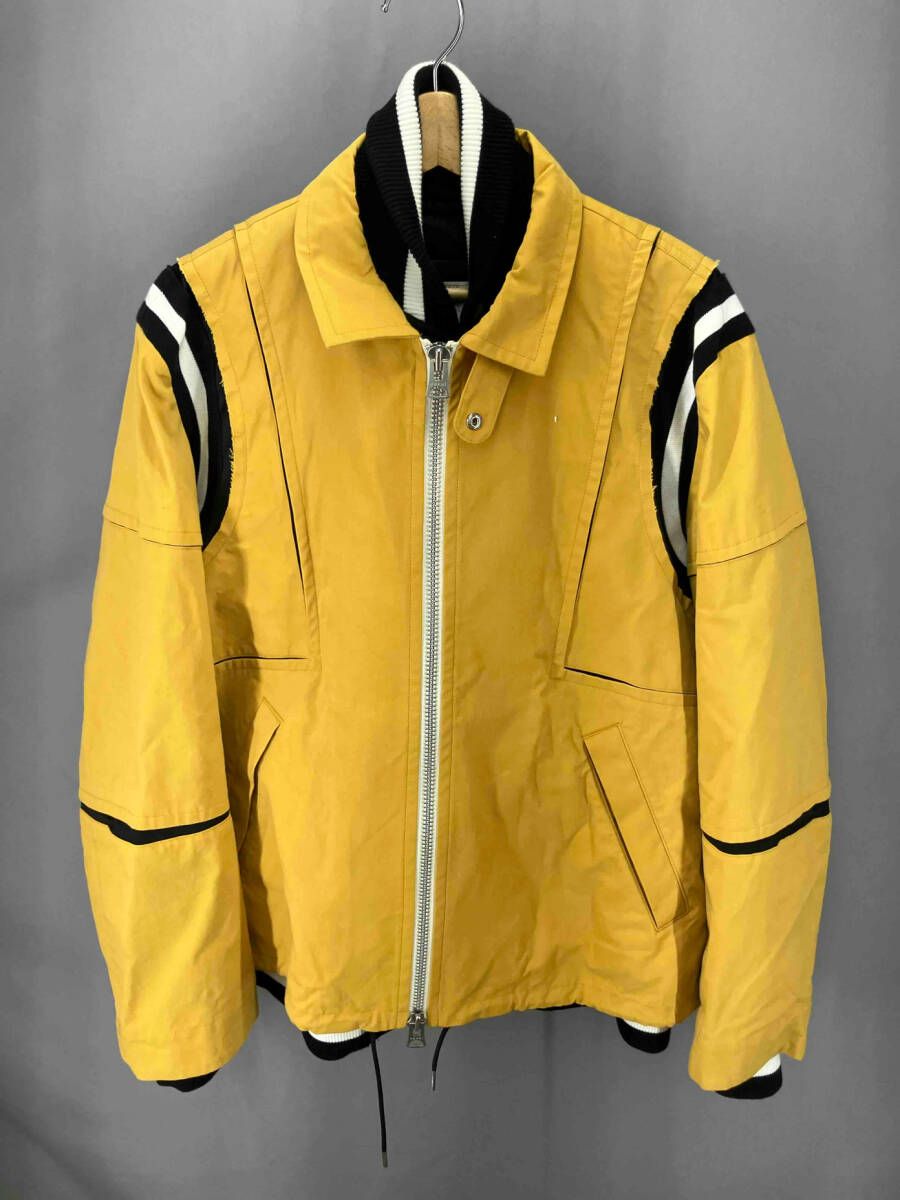 sacai サカイ Cotton Oxford Blouson ジャケット サイズ2 イエロー 通年