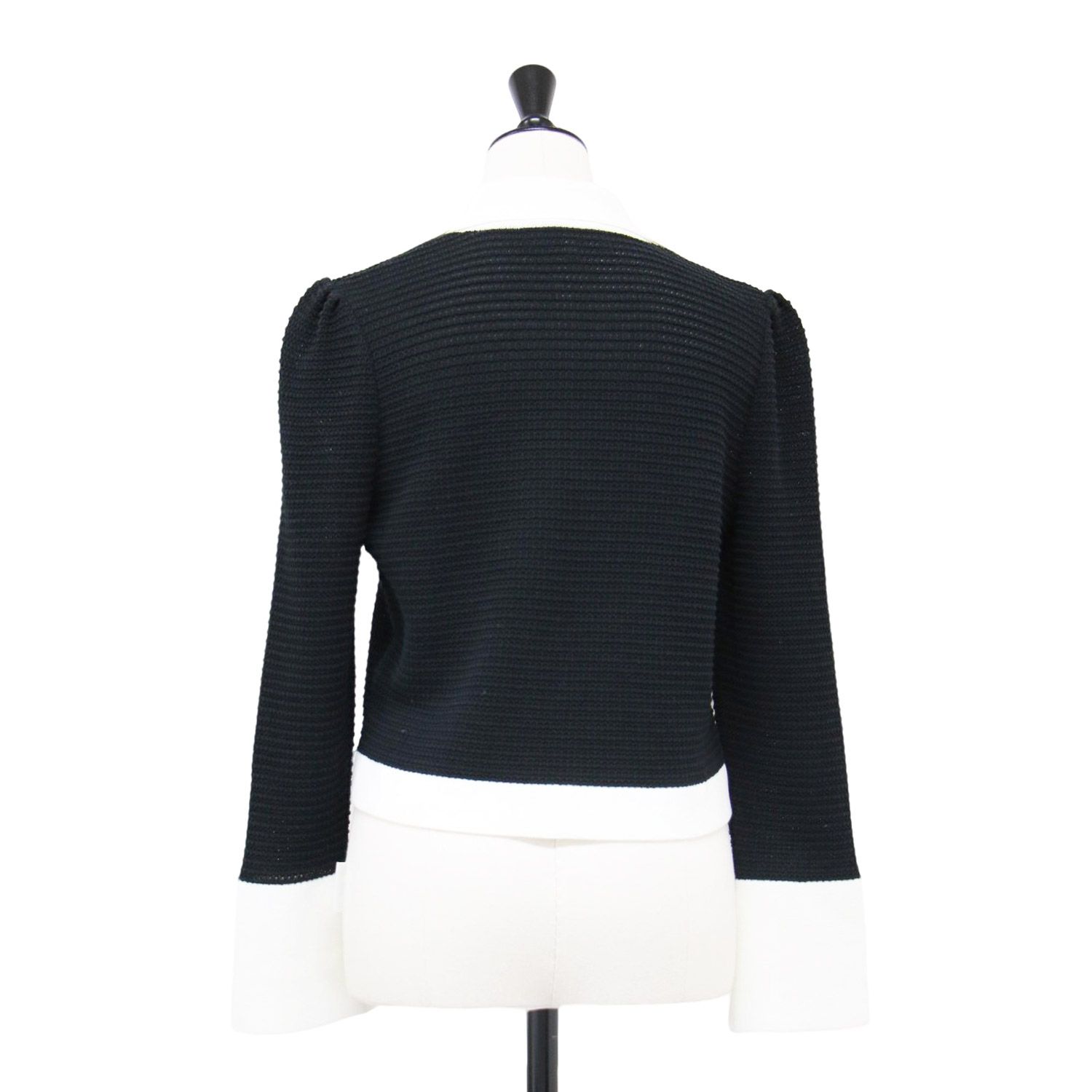 MS GRACY エムズグレイシー ジャケット ブラック ホワイト 黒白 サイズ  