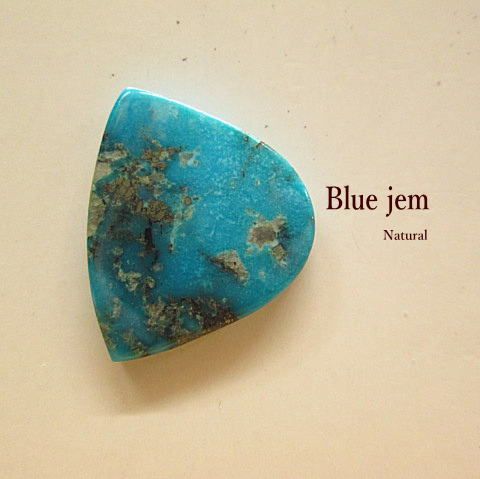 ターコイズ ルース ターコイズ ルース/トルコ石【Blue jem(ブルージェム)Nevada(ネバダ)】ルース /アクセサリー/材料 商品番号： 431