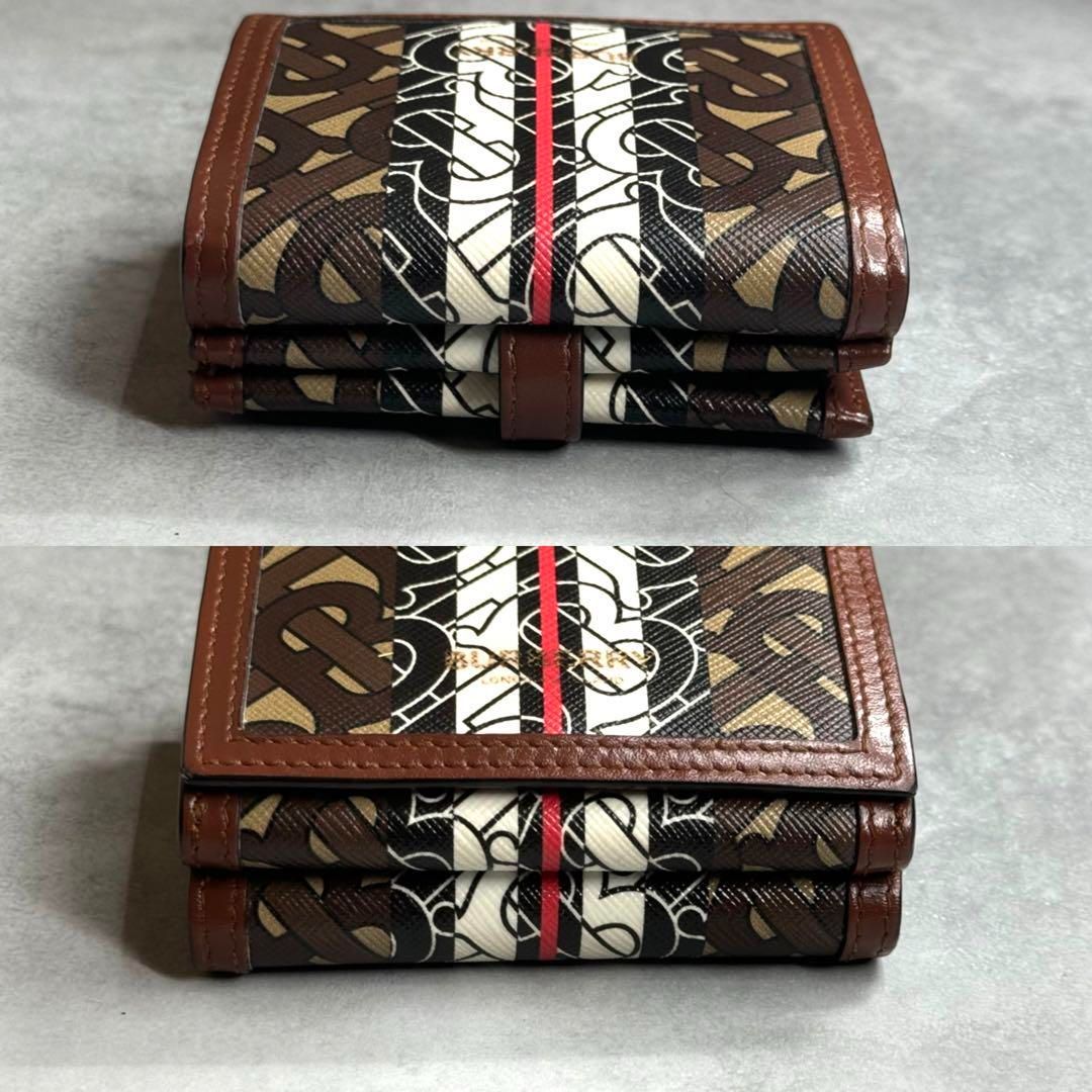 ルナTBモノグラムコンパクトウォレット 三つ折り財布