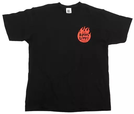 中古】衣類 櫻坂46 ロゴTシャツ ブラック XXLサイズ 「櫻坂46『3rd