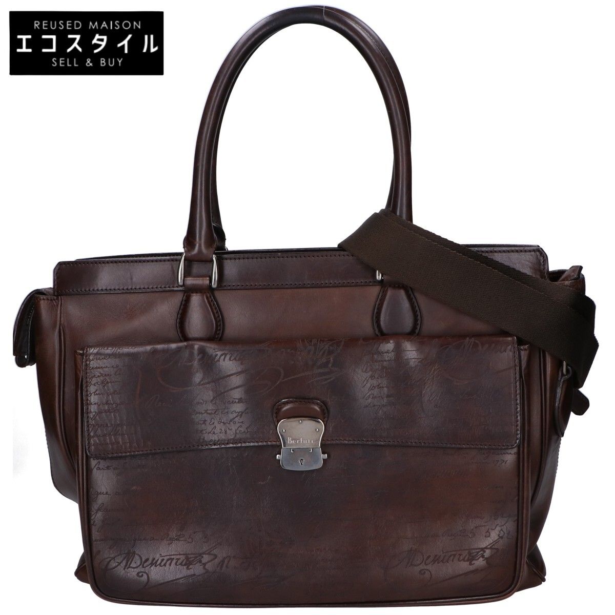 Berluti ベルルッティ スクリットレザー エトゥオ - メルカリ