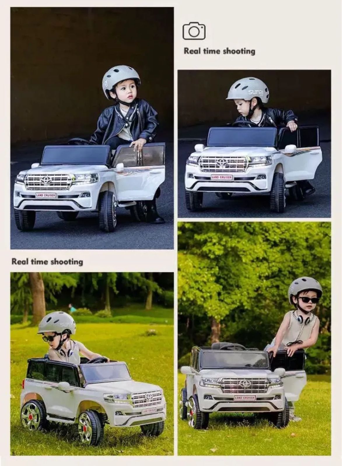 新品！送料無料 電動乗用カー トヨタランドクルーザー 乗用玩具