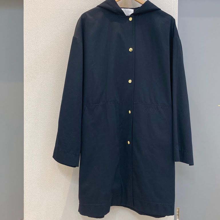 ブルー×レッド タグ付き新品⭐︎Patou(パトゥ) オーバーサイズコート