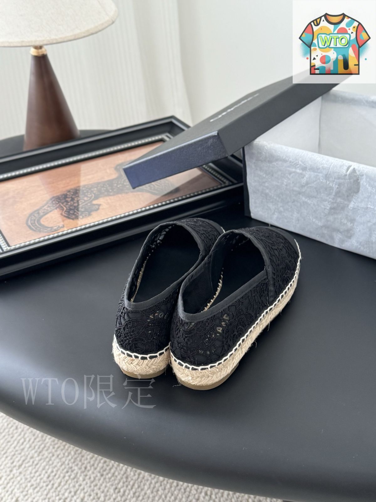 【留め具はターンロックCC♡】CHANEL *エスパドリーユ エスパドリーユ 25cm CHANEL(シャネル) スリッポン(レディース
