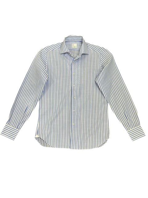 ♥ Maria Santangelo マリア サンタンジェロ | ドレスシャツ | Mサイズ | サックス