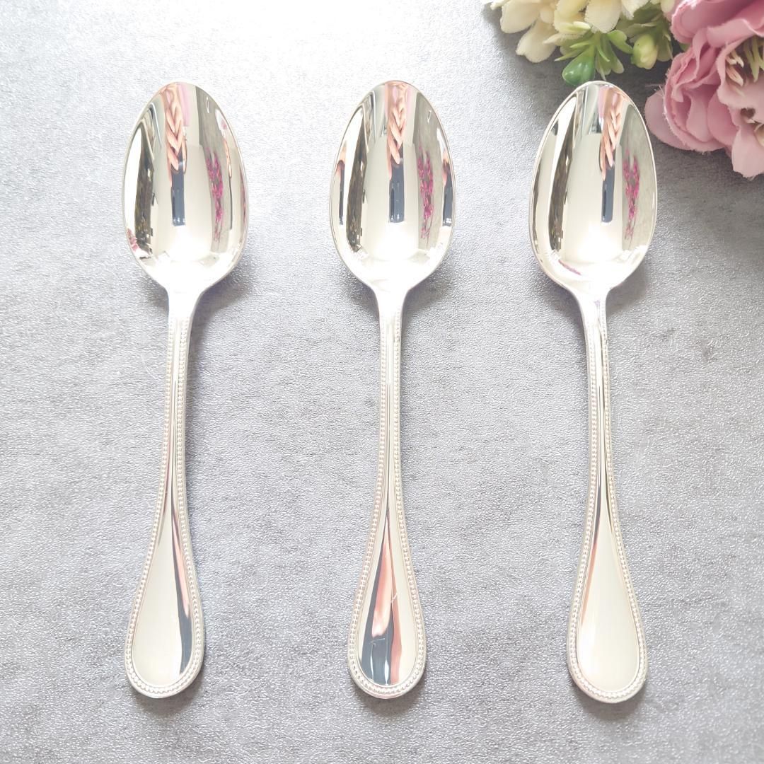 クリストフル パール コーヒースプーン 3点