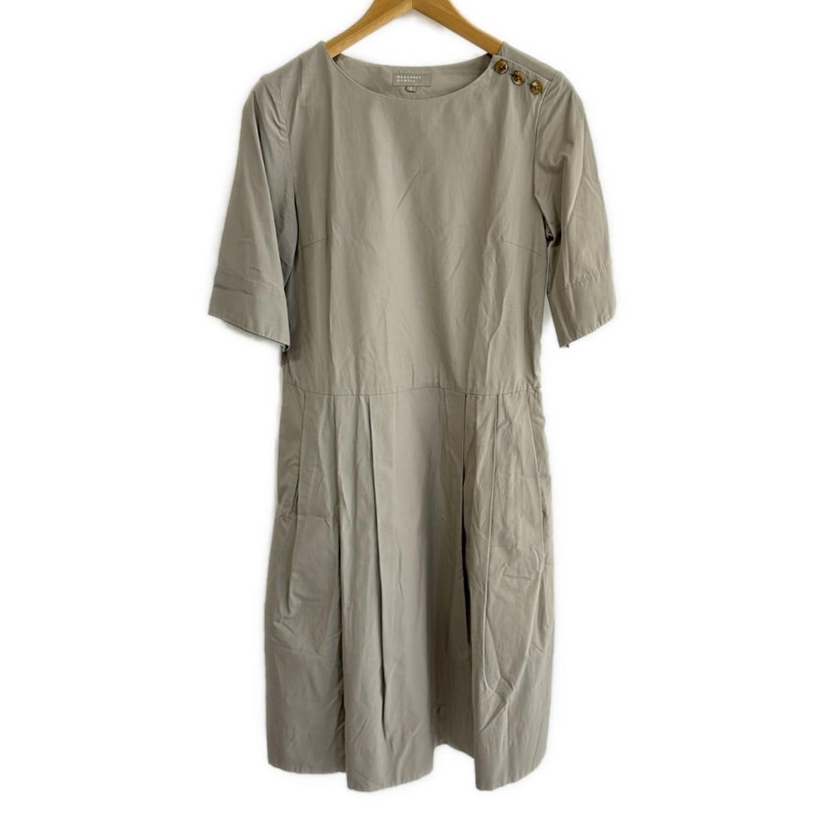 margaret howell マーガレットハウエル　ワンピース　サイズⅡ ワンピース / II / KHAKI(カーキ) ｜ マーガレット・ハウエル