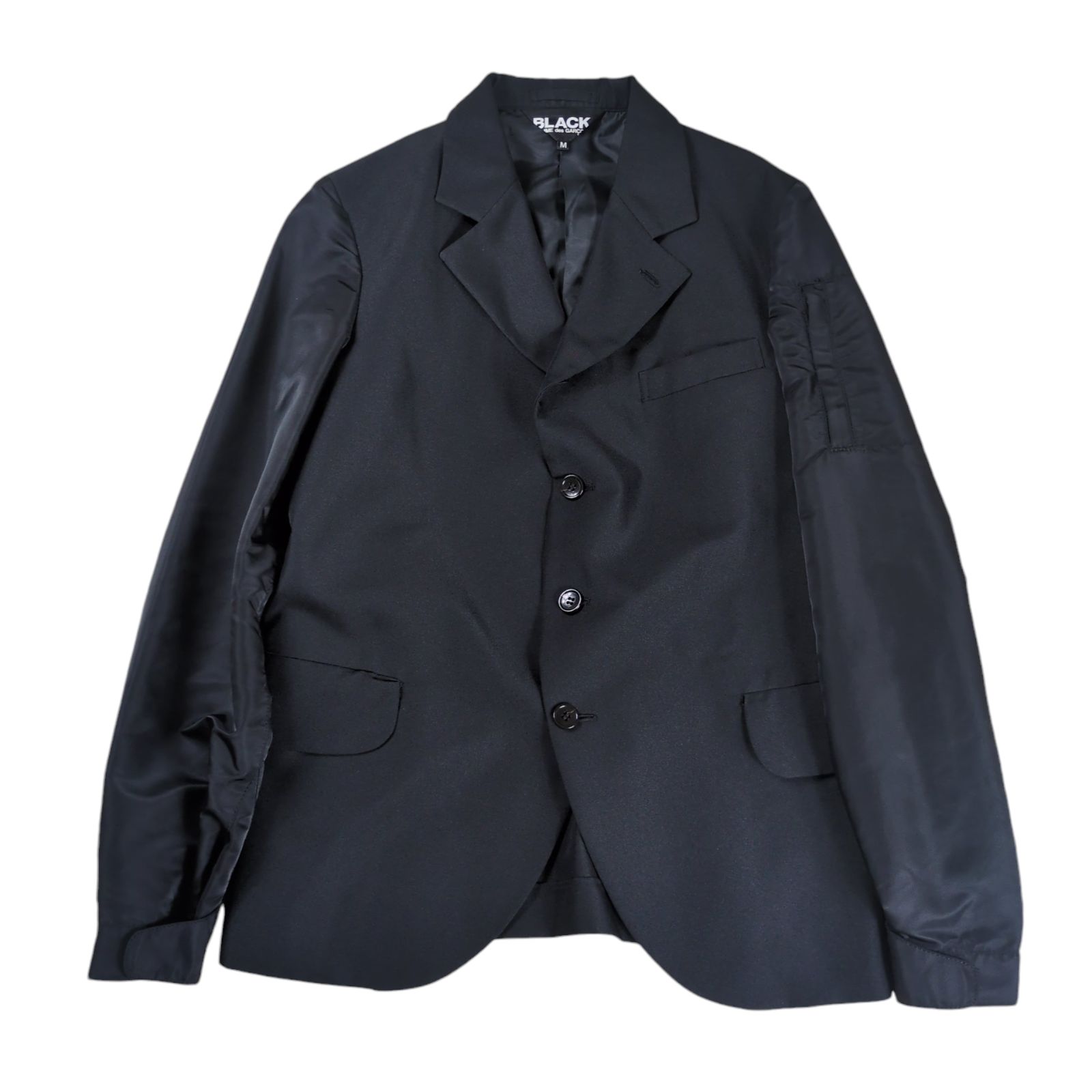 black comme des garcons 20ss ma-1 テーラード black comme des garcons ma-1 テーラードジャケット