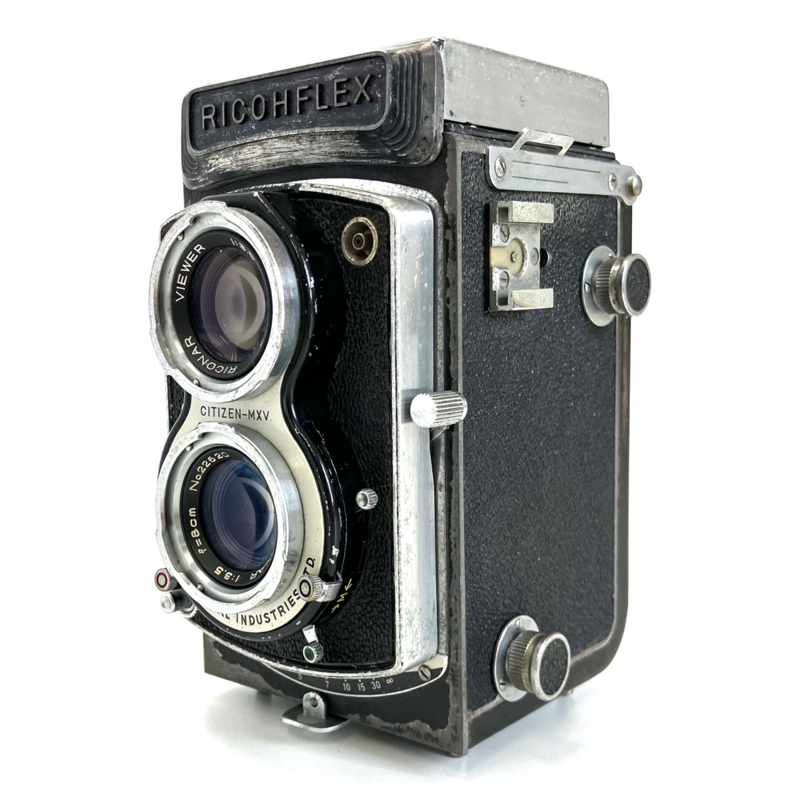 動作確認済◎RICOHFLEX NEW DIA 二眼レフ フィルムカメラ #38-