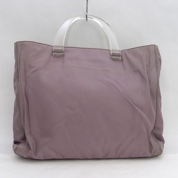PRADA / プラダ □ハンドバッグ プラスチックハンドル