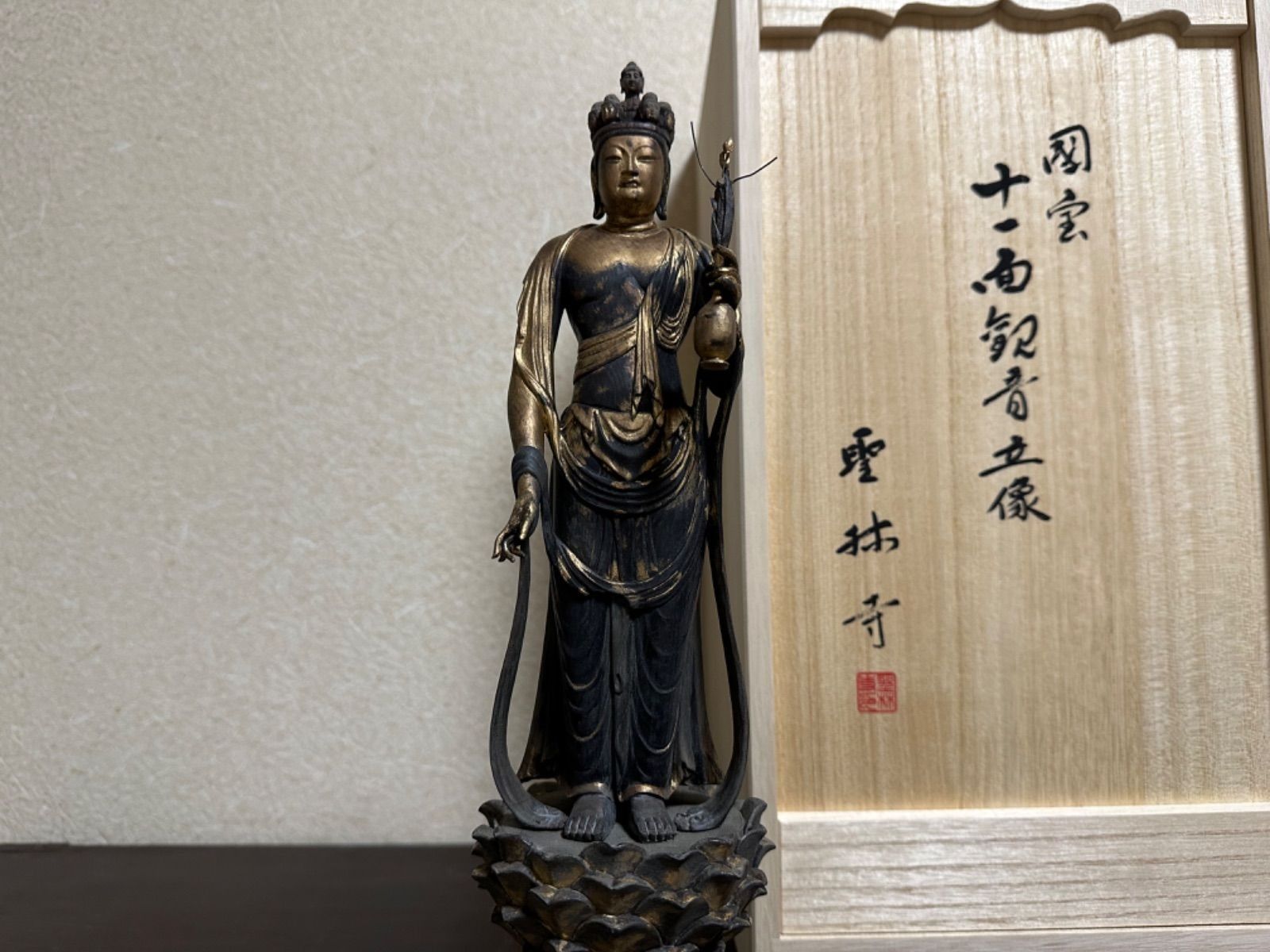 聖林寺公認 聖林寺十一面観音 完全 仏像 WWW_IBETON_RU