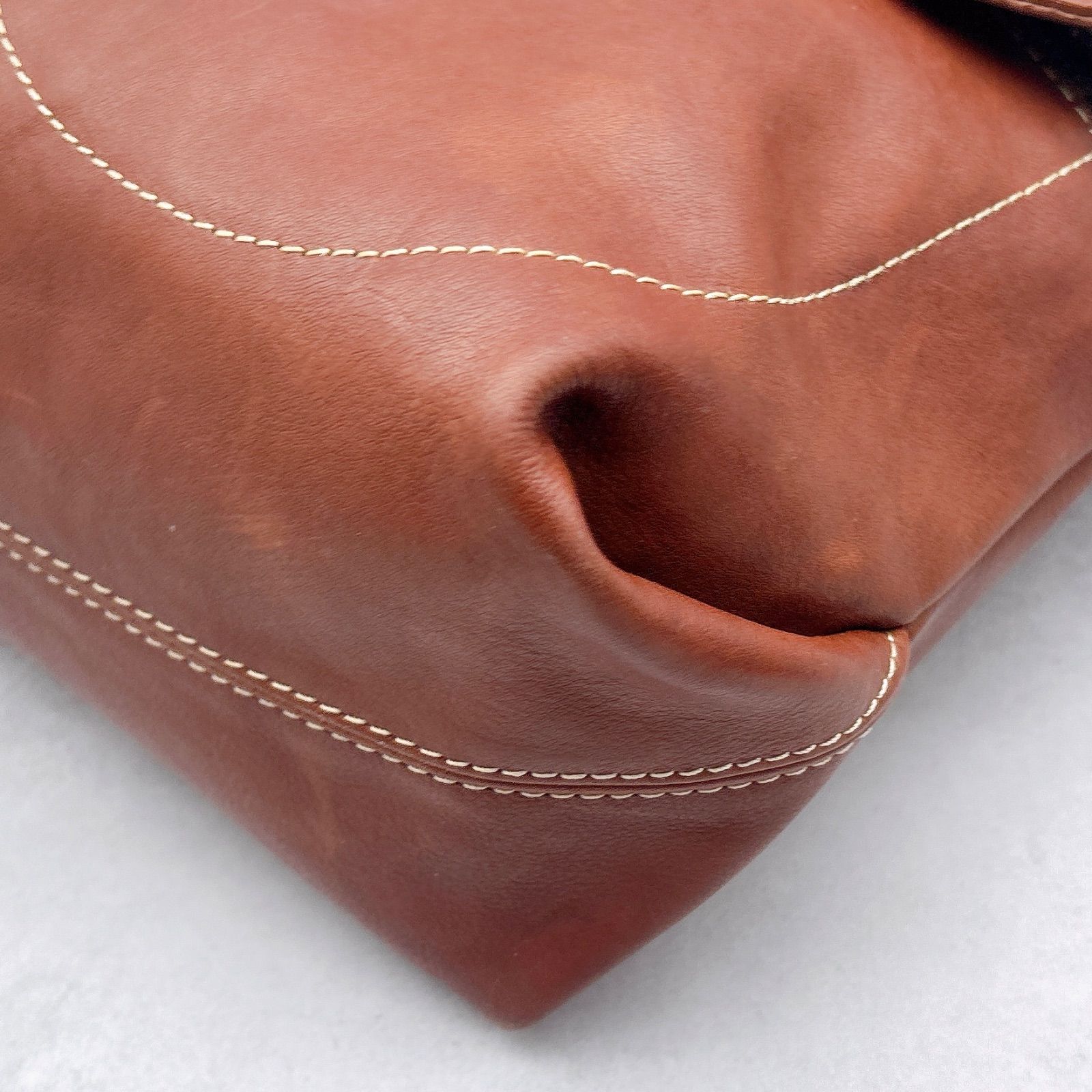 レザー ブラウン