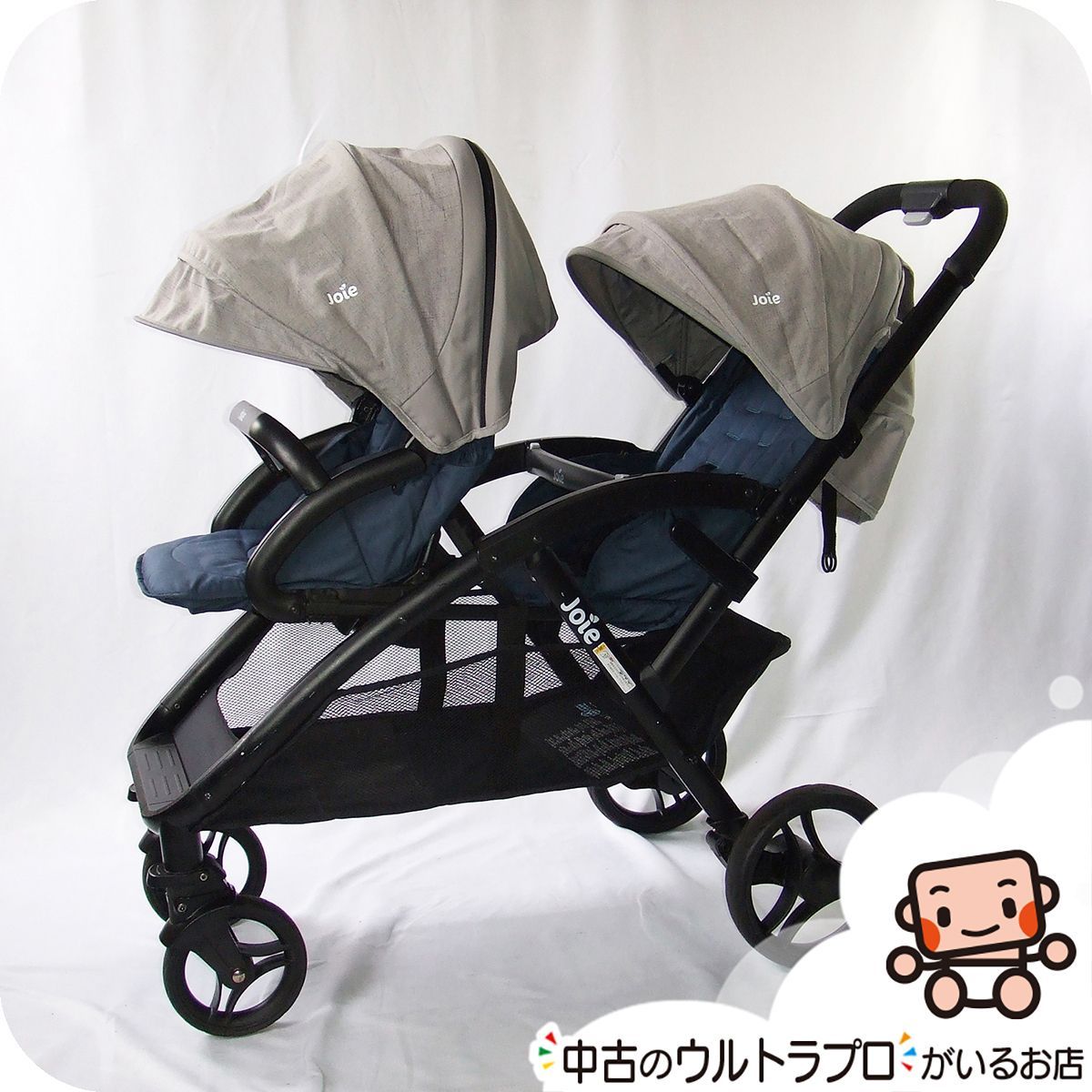Joie ダブルベビーカー ネイビー Joie ダブルベビーカー ネイビー 二人乗りベビーカー Joie ダブル