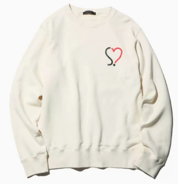 SOPHNET.HEART CREWNECK SWEAT パーカー SOPH-230059 - メルカリ