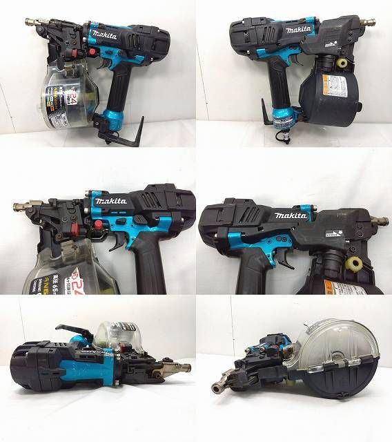 Makita - s25g-533k【中古】makita マキタ　高圧エア釘打　65mm　AN636H　青 Makita - s25g-533k【中古】makita マキタ 高圧エア釘打 65mm