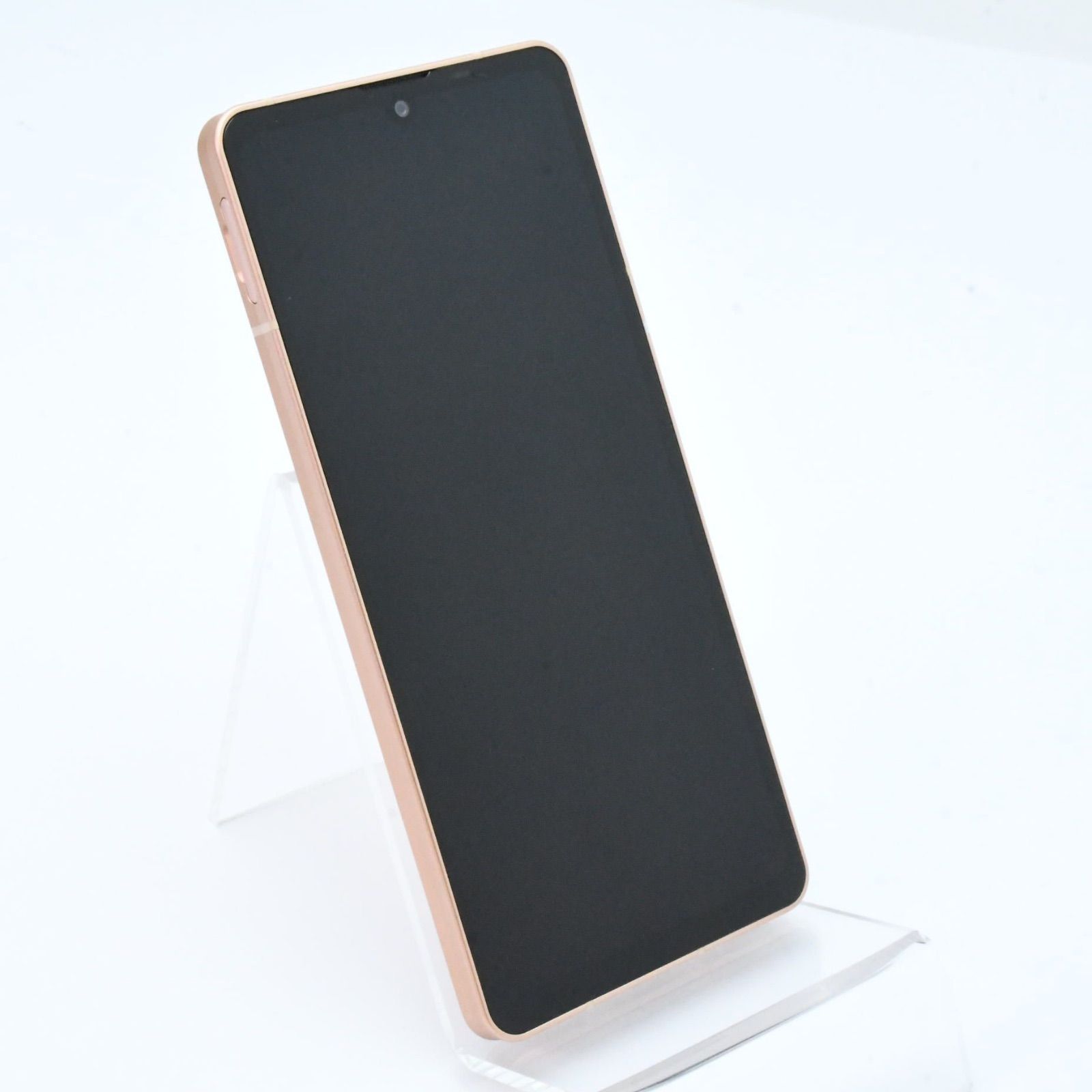 美品＊電池良好】au SIMフリー AQUOS sense6s SHG07 ライトカッパー