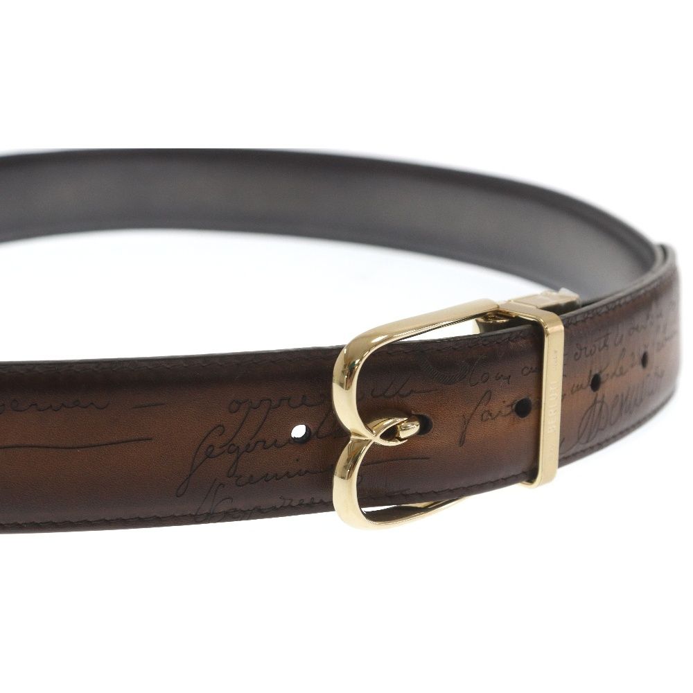 Berluti (ベルルッティ) カリグラフィ パティーヌ レザーベルト