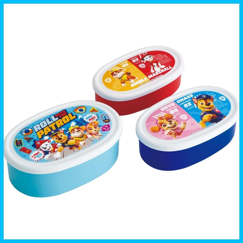 スケーター Skater 弁当箱 シール容器 保存容器 3個組 大400ml 中280ml 小180ml パウ パトロール 24 SRS3SAG-A