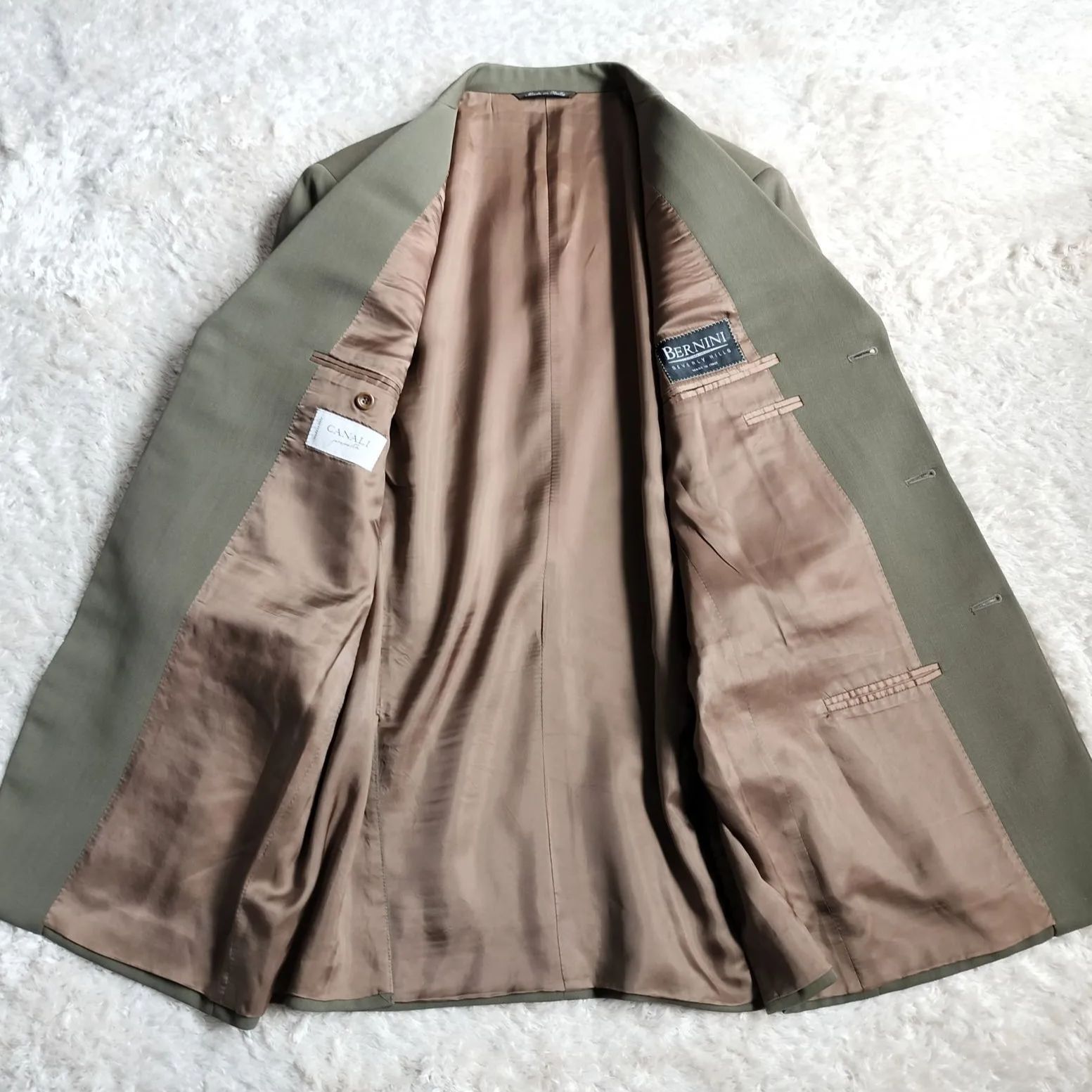 イタリア製】カナーリ CANALI×ベルニーニ BERNINI 高級セットアップ 