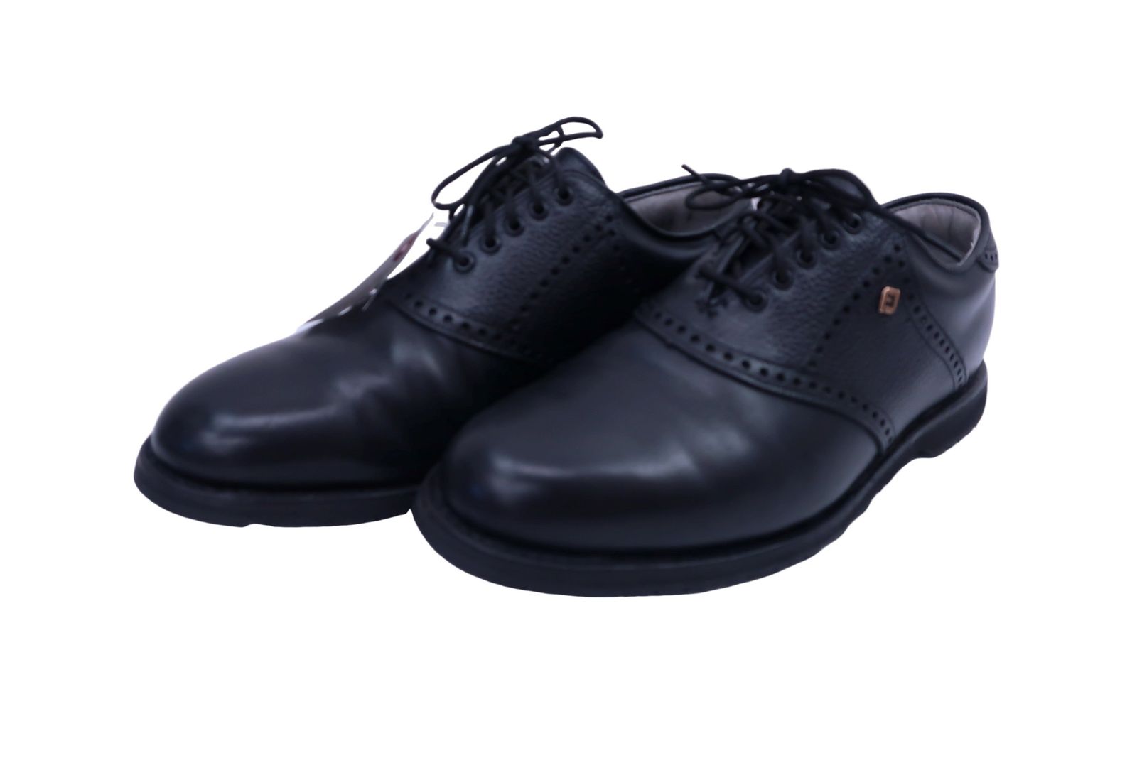 【美品】FOOTJOY(フットジョイ) スパイクレスゴルフシューズ 黒 メンズ ゴルフ用品 2502-0153