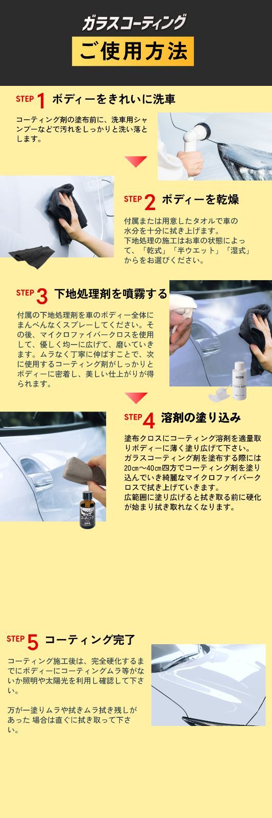 車 コーティング剤