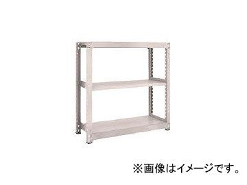 トラスコ中山 M3型中量棚 900×571×H1200 3段 単体 ネオグレ M3-4363 NG(5110319)