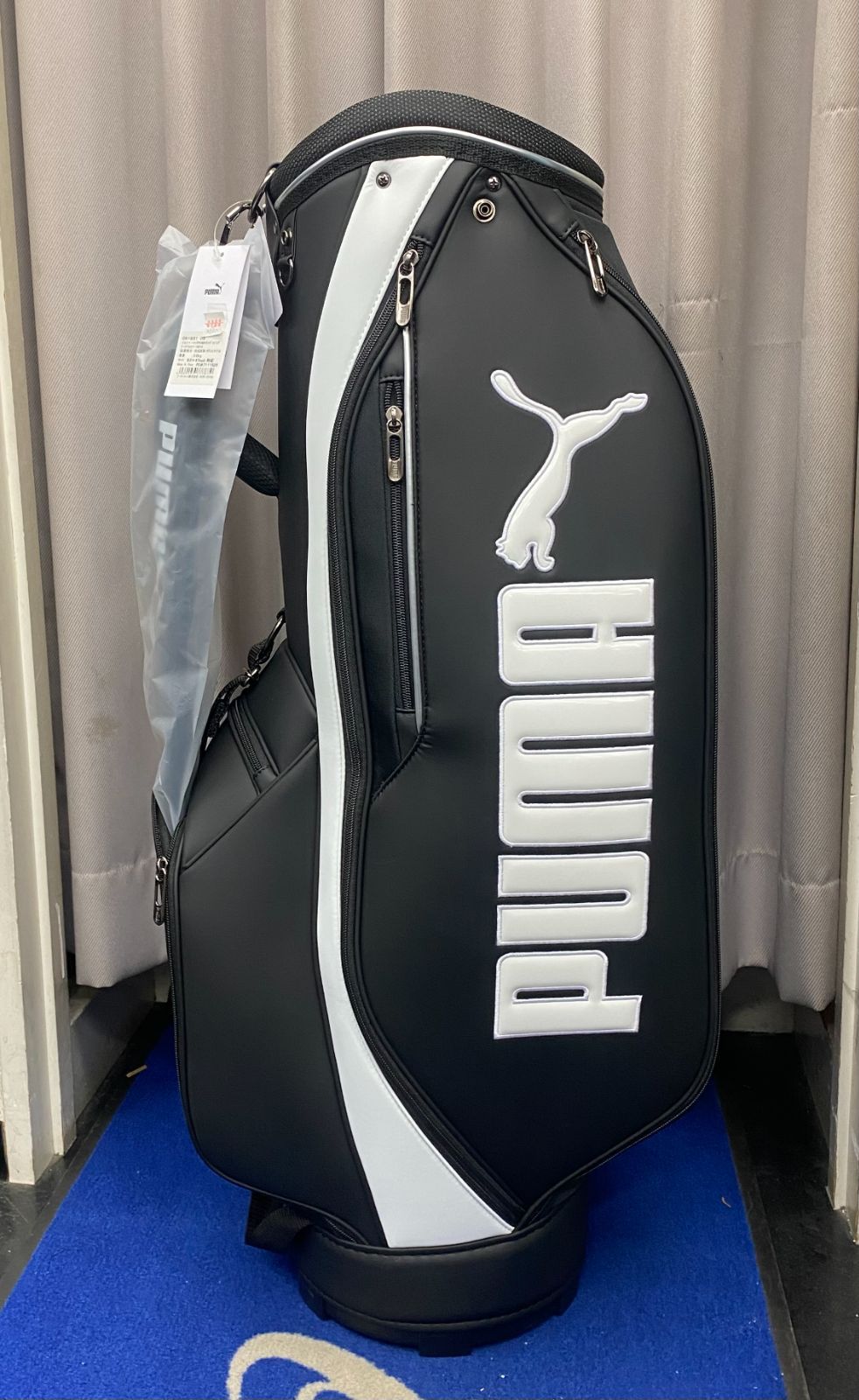 新品未使用品】PUMA プーマ キャディーバッグ 091931 ブラック 【公式