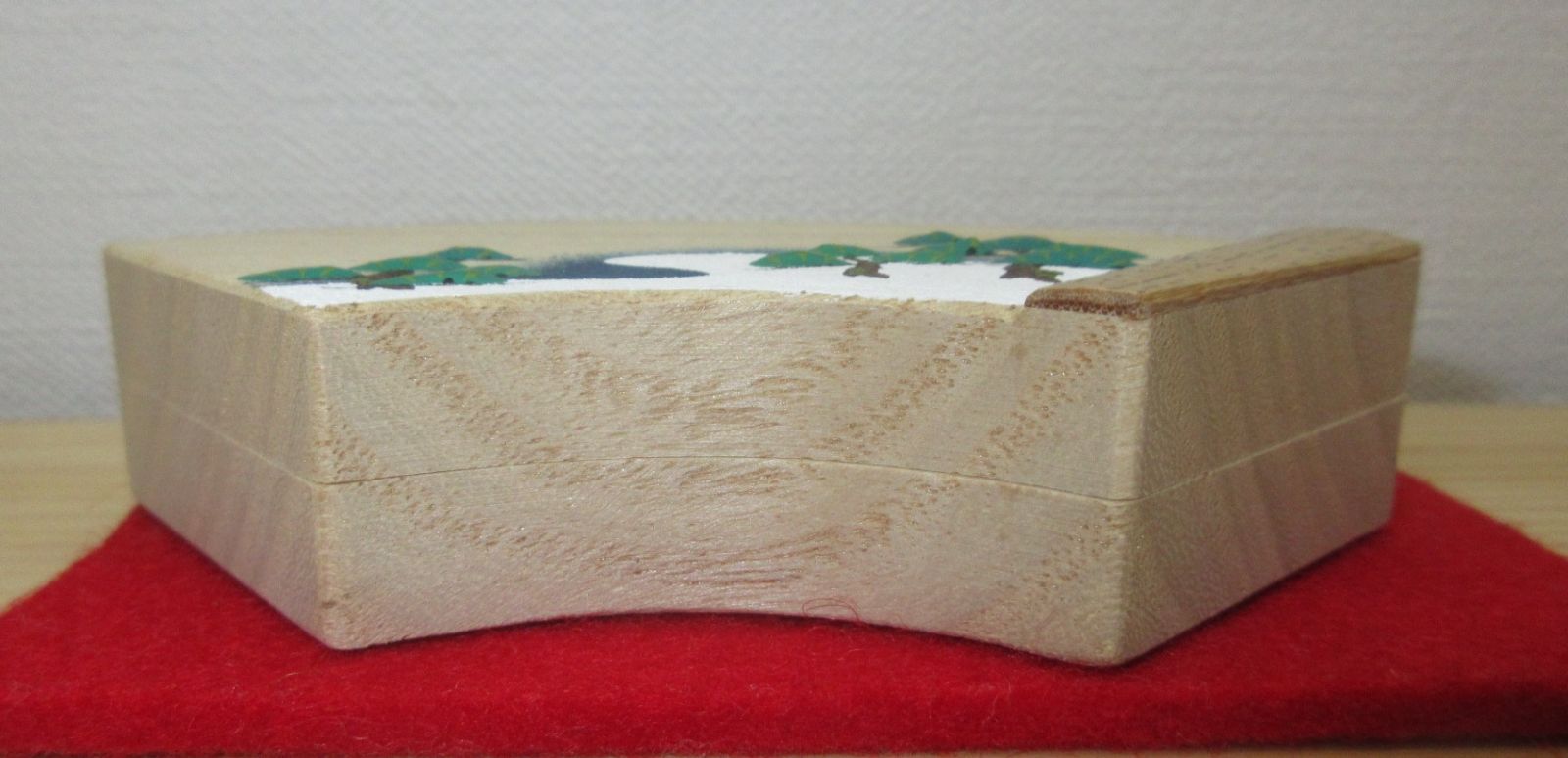 逢絢亭 茶道具 香合 山中塗 浜松蒔絵 胡麻竹 中村宗悦 共箱入り