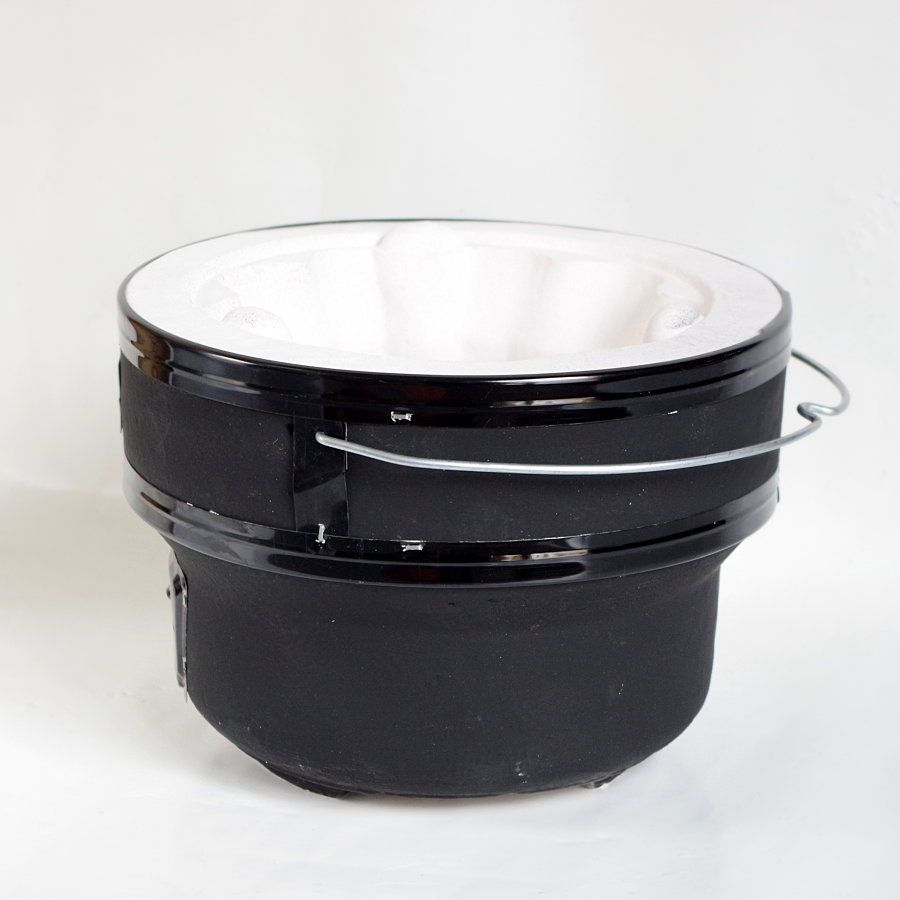 じゅうじゅう七輪 黒 焼網付 国産 珪藻土 コンロ HRDEVELOPMENT_JP